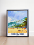Affiche Rio De Janeiro - Copacabana Beach
