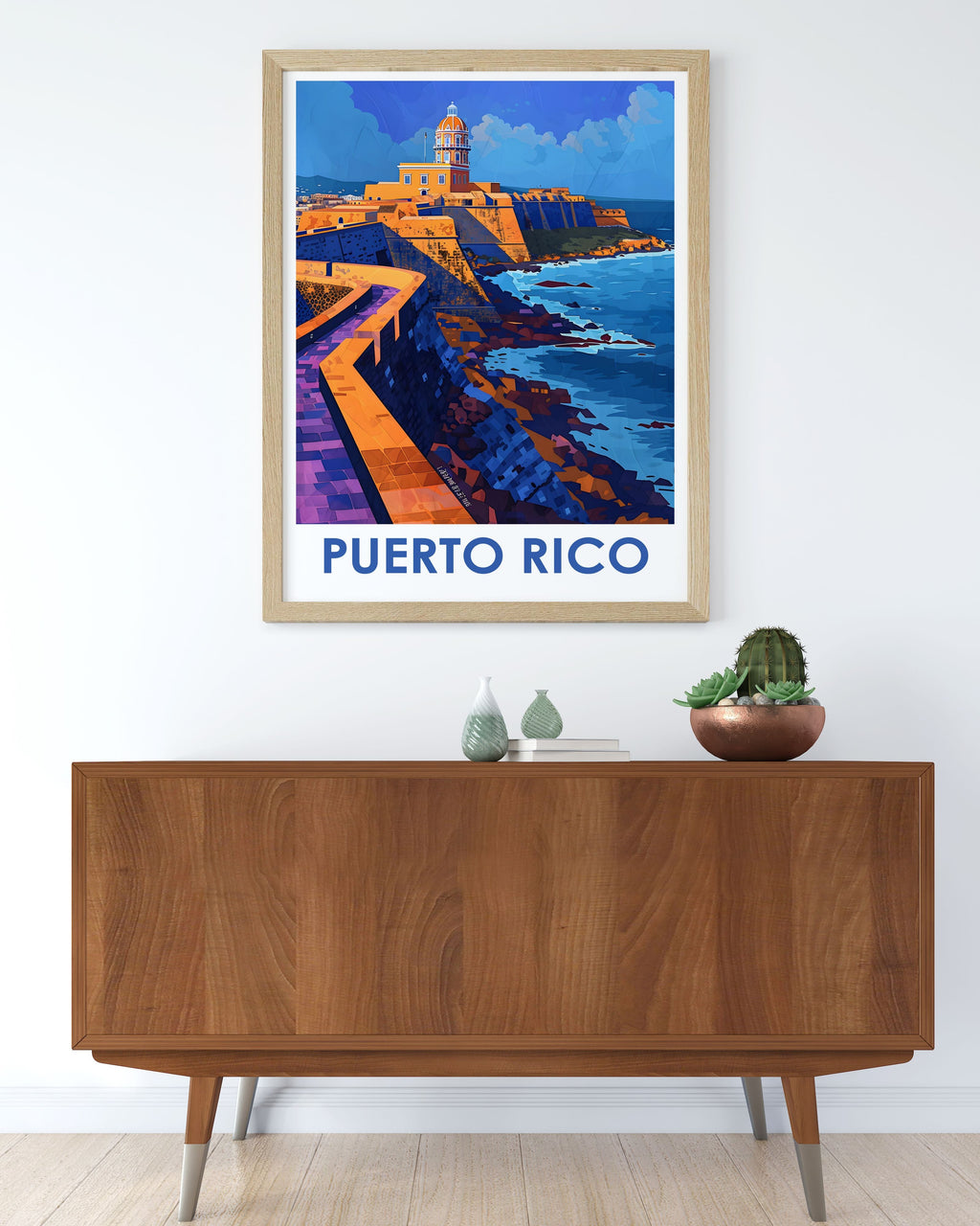 Affiche Puerto Rico - El Morro