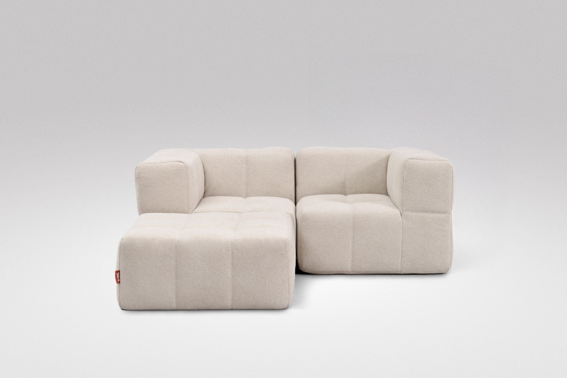 Canapé 3 places modulables – Beige
