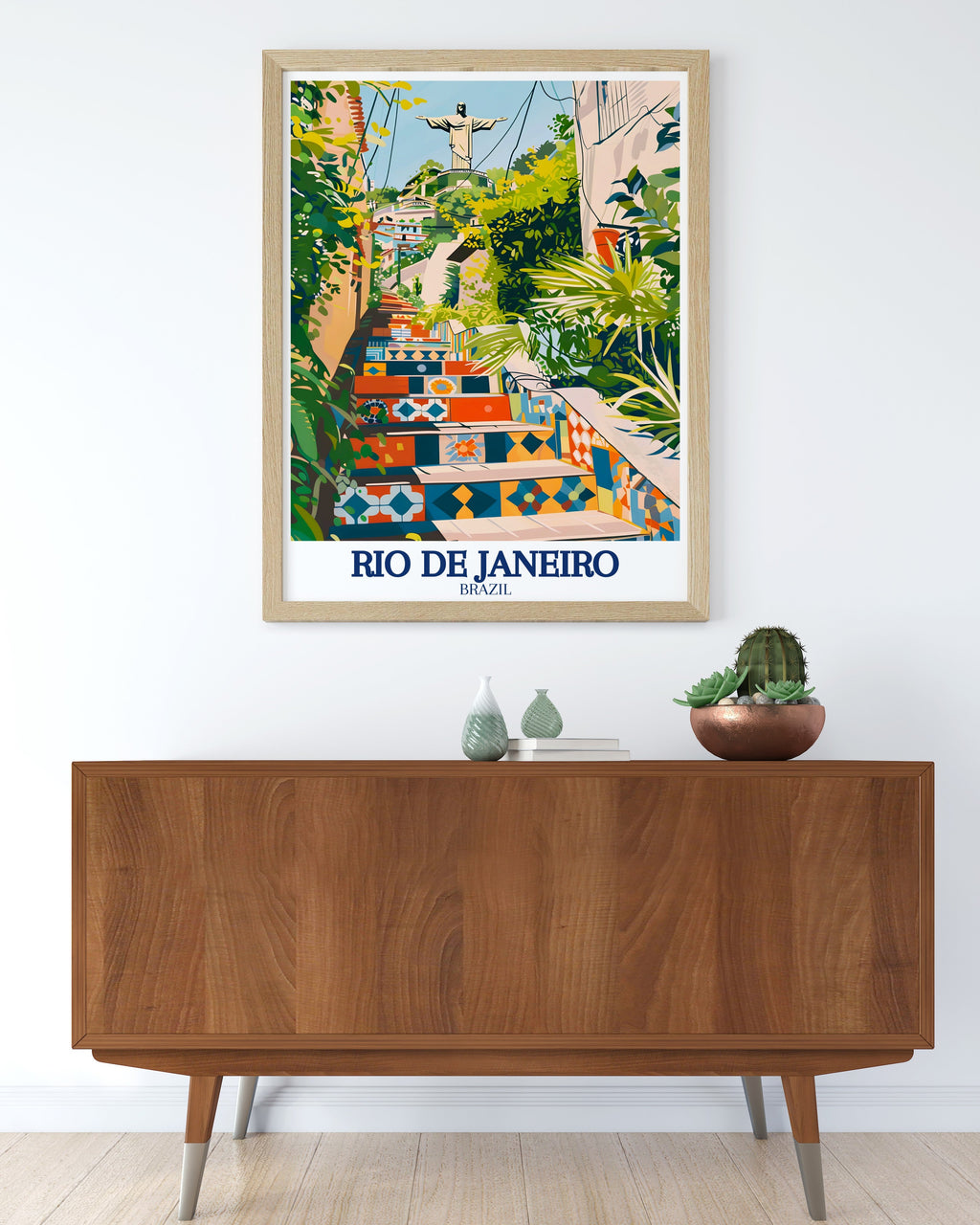 Affiche Rio De Janeiro - Selarón Staircase