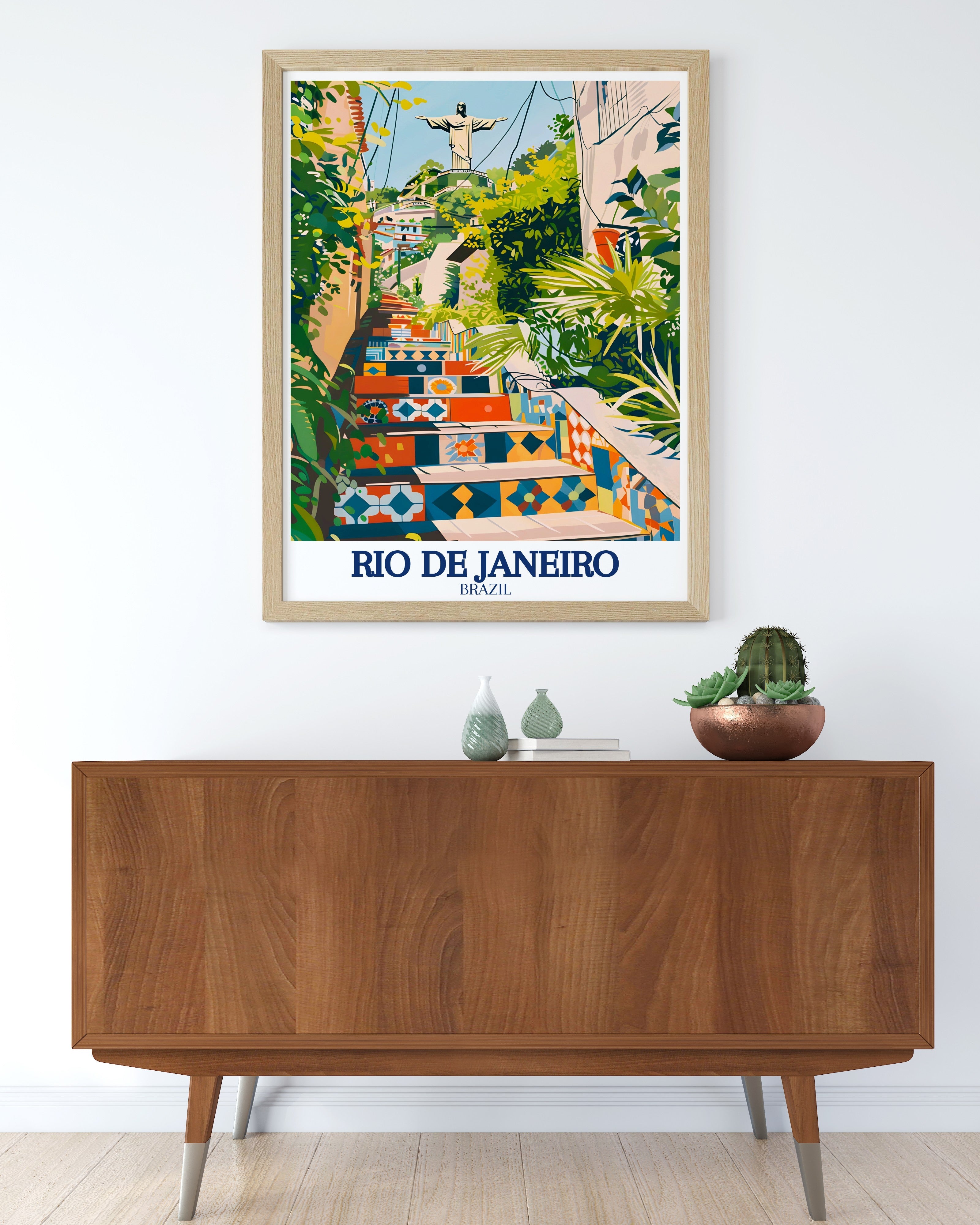 Affiche Rio De Janeiro - Selarón Staircase