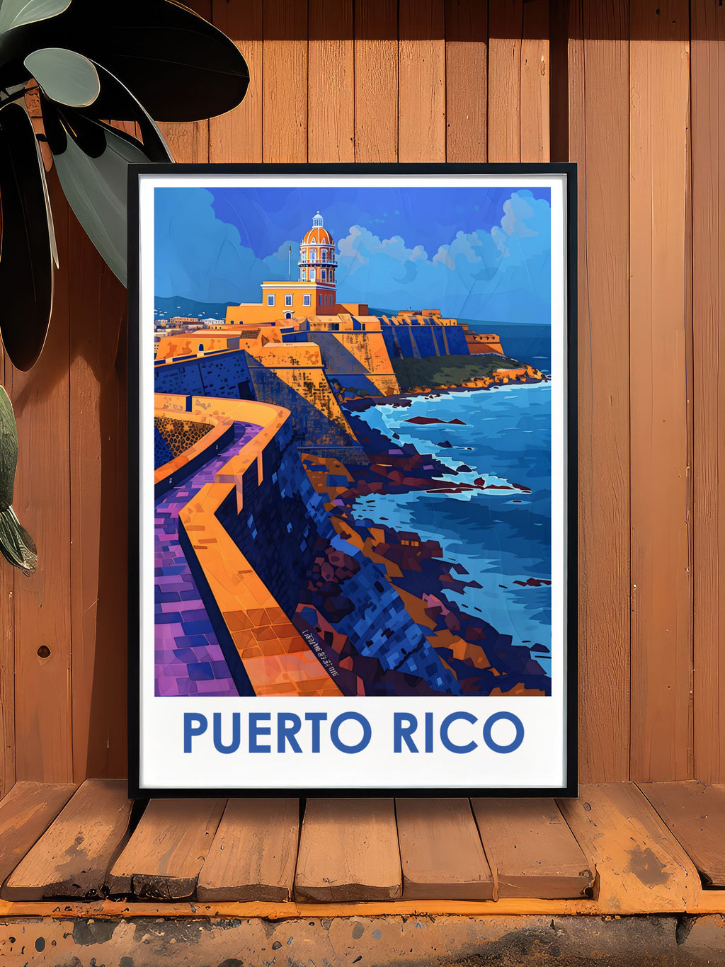Affiche Puerto Rico - El Morro