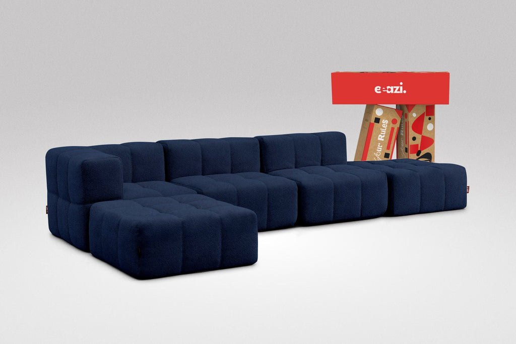 Canapé 5 places – Blue