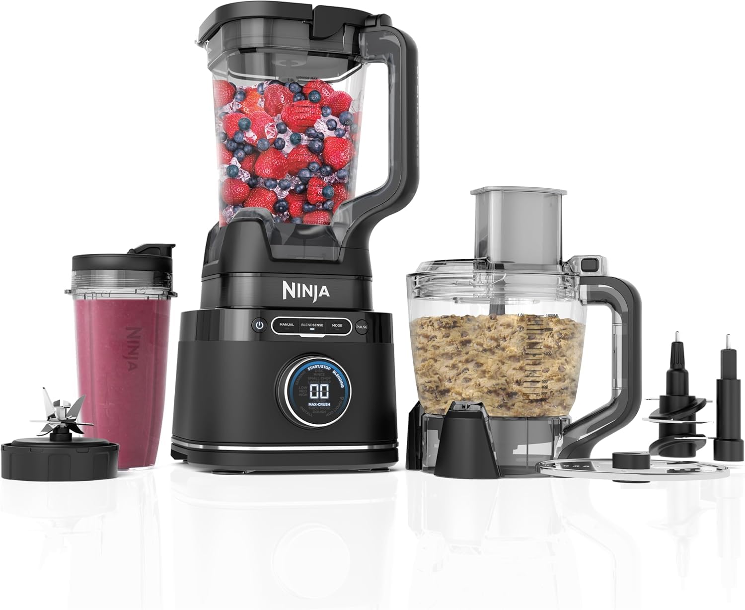 Ninja UltraCrush Mixeur Blender, 3 réglages de vitesse, 1,9L BP201EU