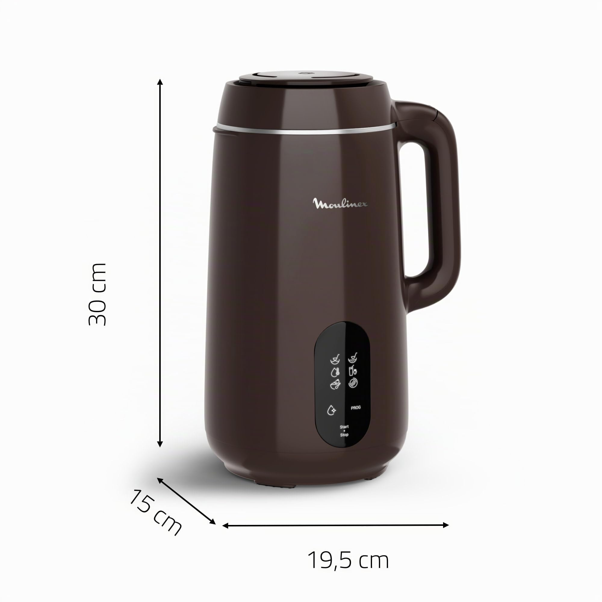 Moulinex - Easy Soup Blender Chauffant 1000W - 5 programmes - 1.2 L