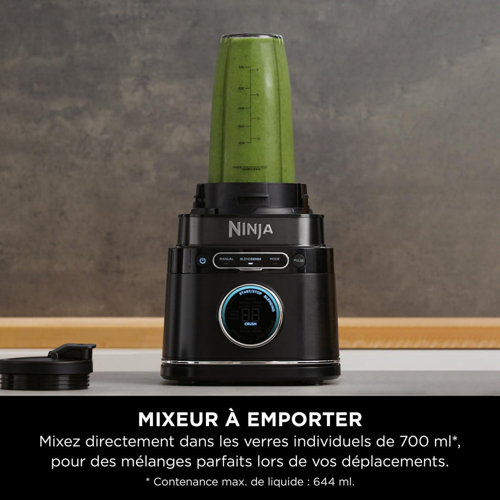 Ninja UltraCrush Mixeur Blender, 3 réglages de vitesse, 1,9L BP201EU