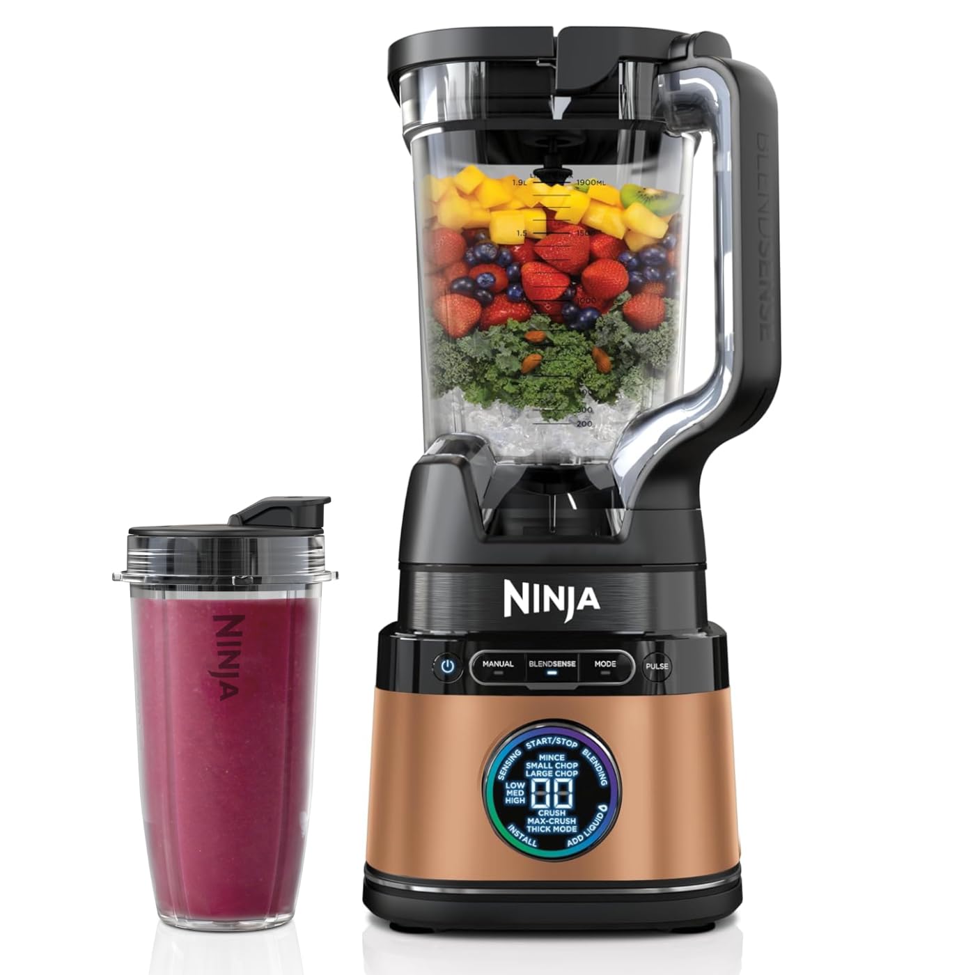 Ninja UltraCrush Mixeur Blender, 3 réglages de vitesse, 1,9L BP201EU