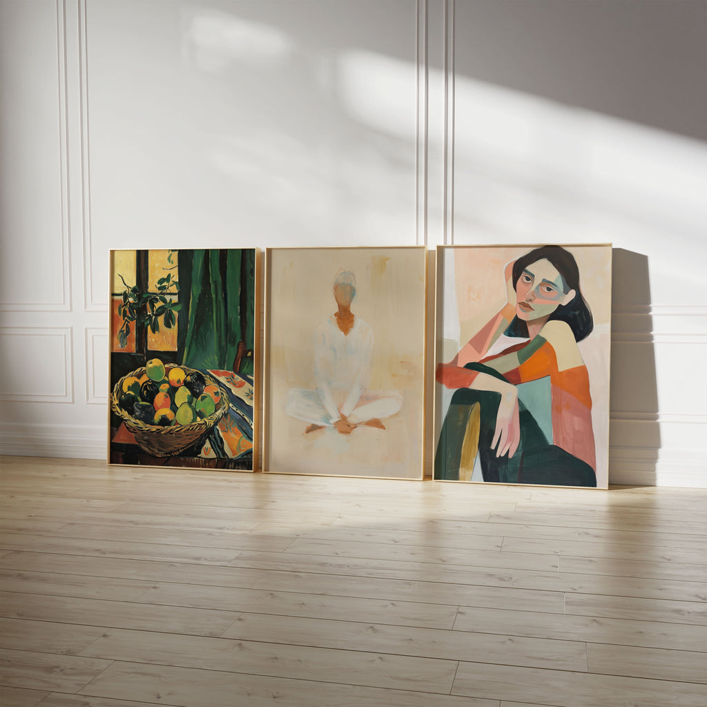 Affiche Paysage · Idée Cadeau · Paysages Méditerranéens, Portraits Féminins et Natures Mortes · Impression Déco sans Cadre