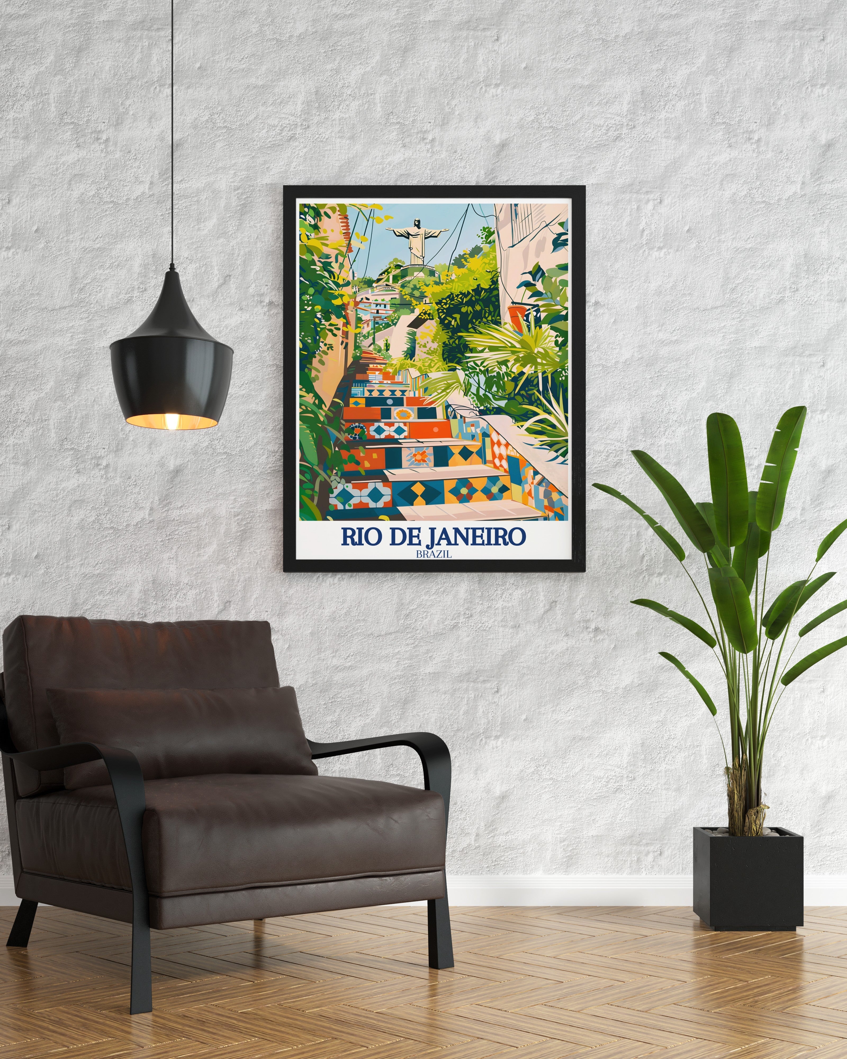 Affiche Rio De Janeiro - Selarón Staircase