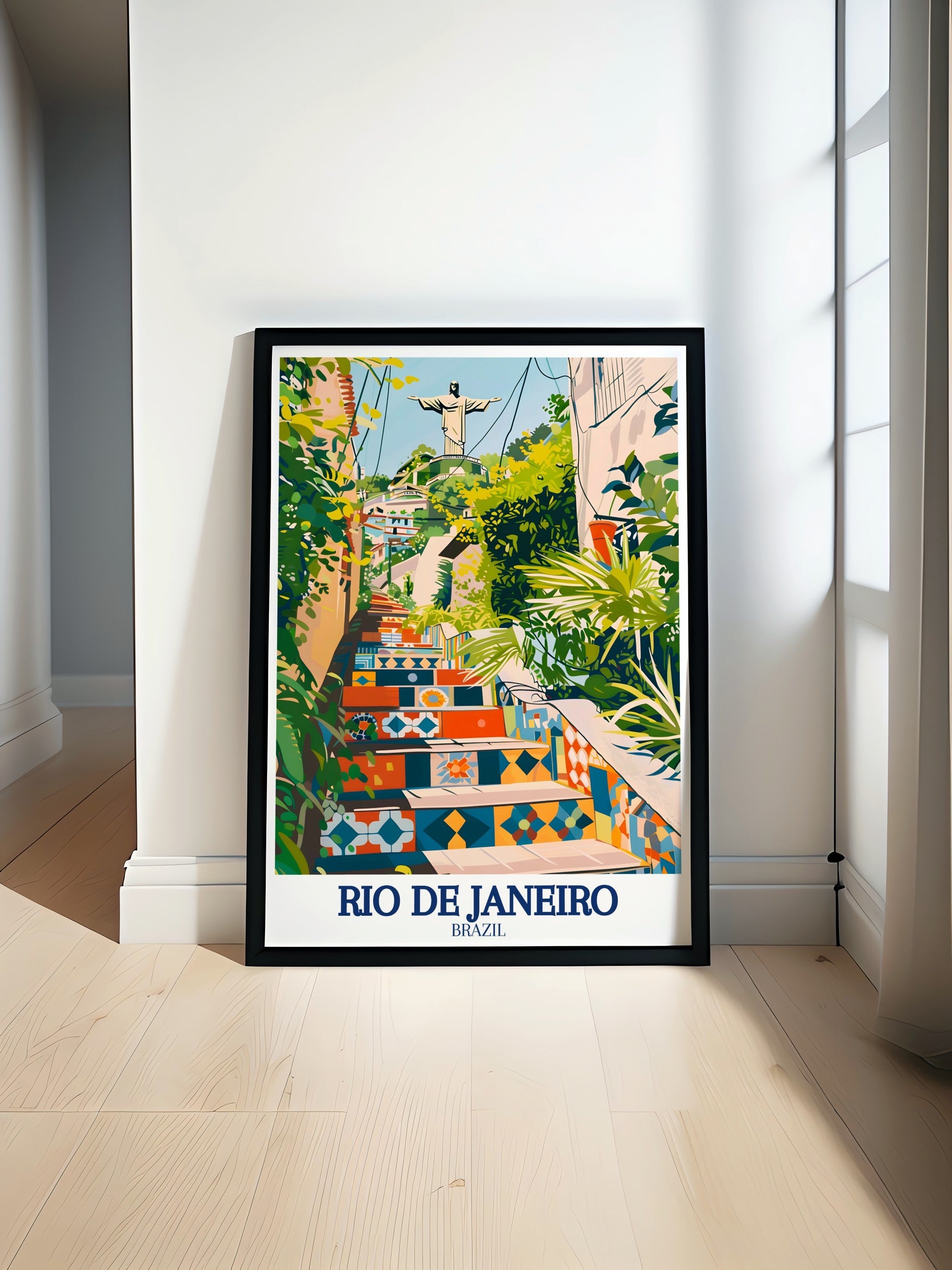 Affiche Rio De Janeiro - Selarón Staircase