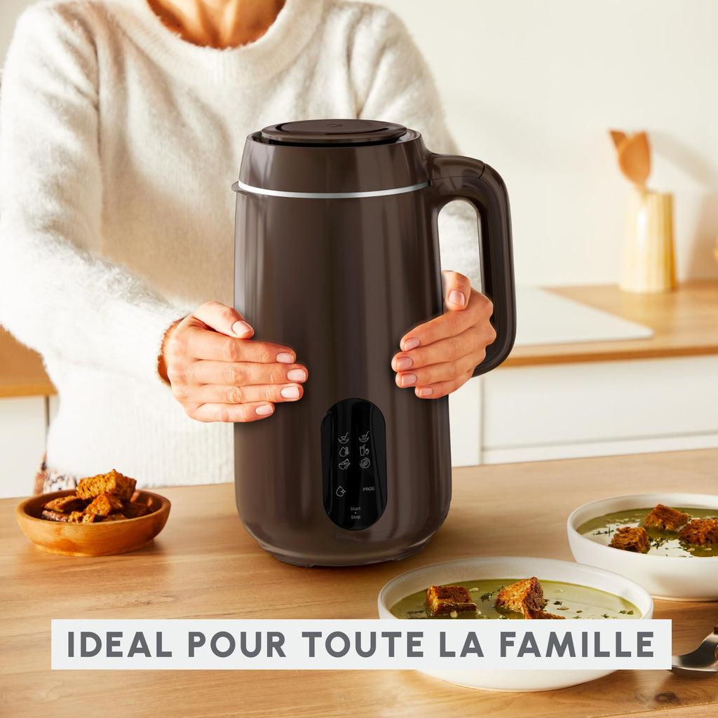 Moulinex - Easy Soup Blender Chauffant 1000W - 5 programmes - 1.2 L