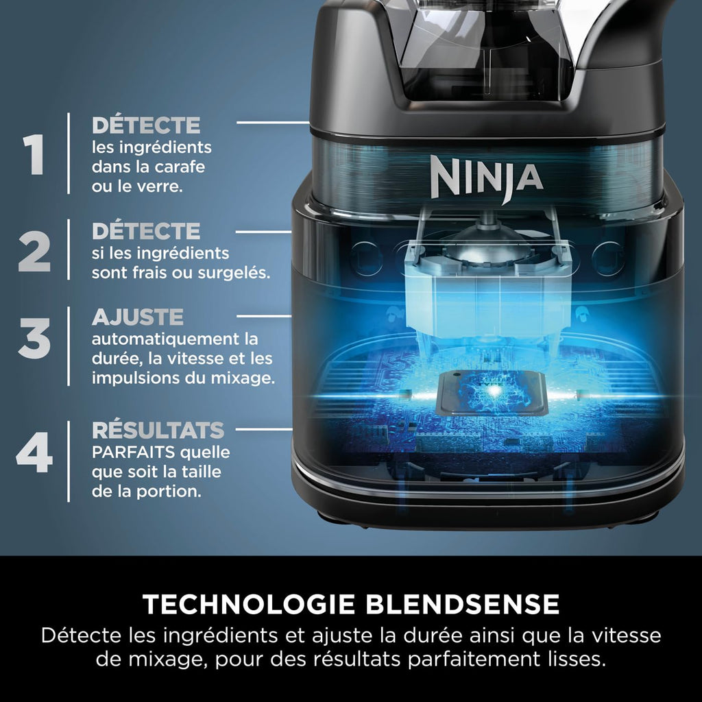 Ninja UltraCrush Mixeur Blender, 3 réglages de vitesse, 1,9L BP201EU