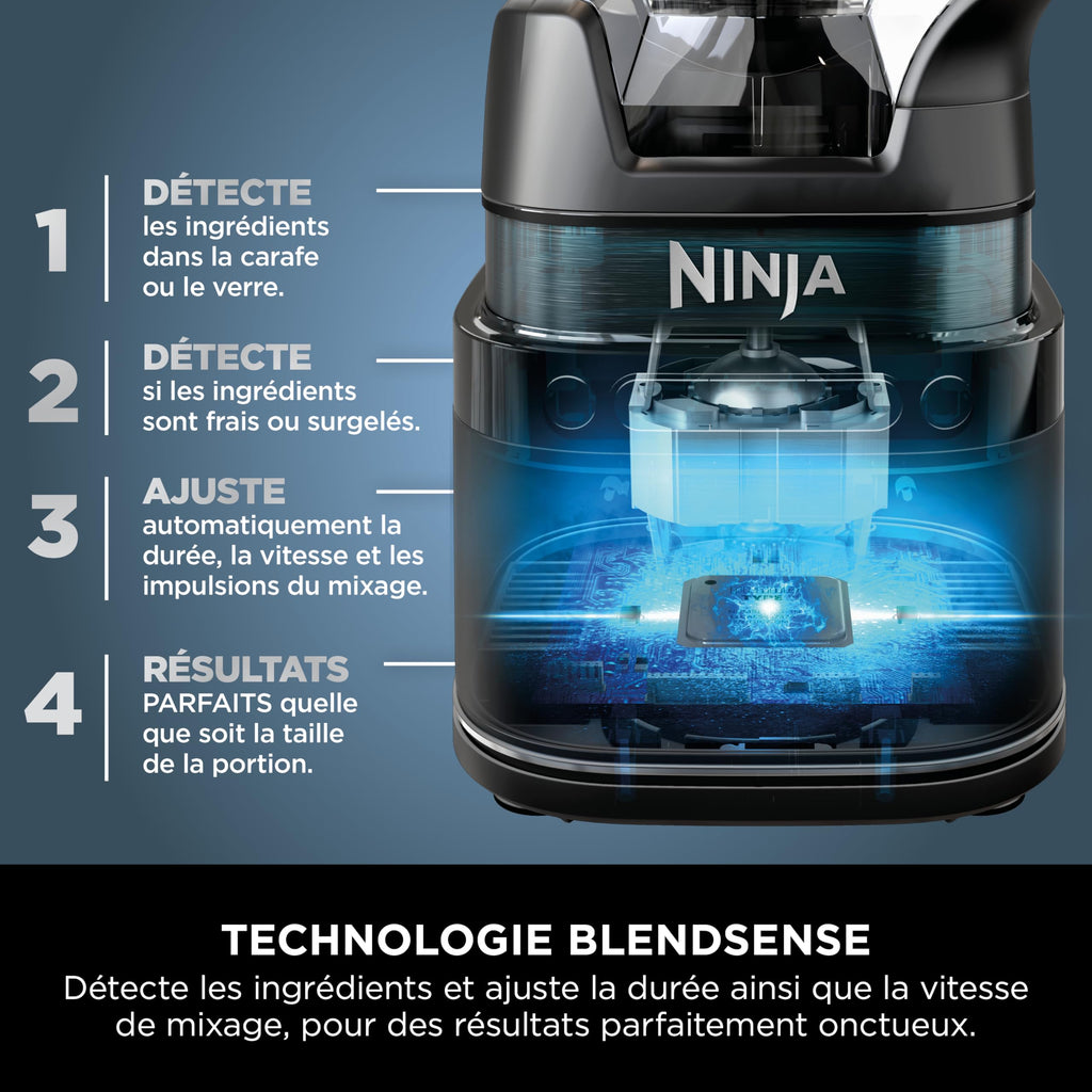 Ninja UltraCrush Mixeur Blender, 3 réglages de vitesse, 1,9L BP201EU