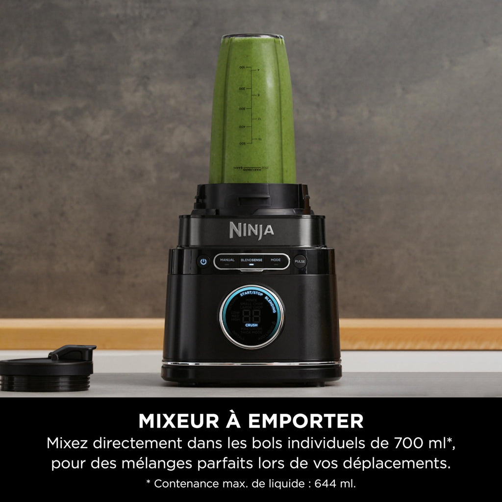 Ninja UltraCrush Mixeur Blender, 3 réglages de vitesse, 1,9L BP201EU