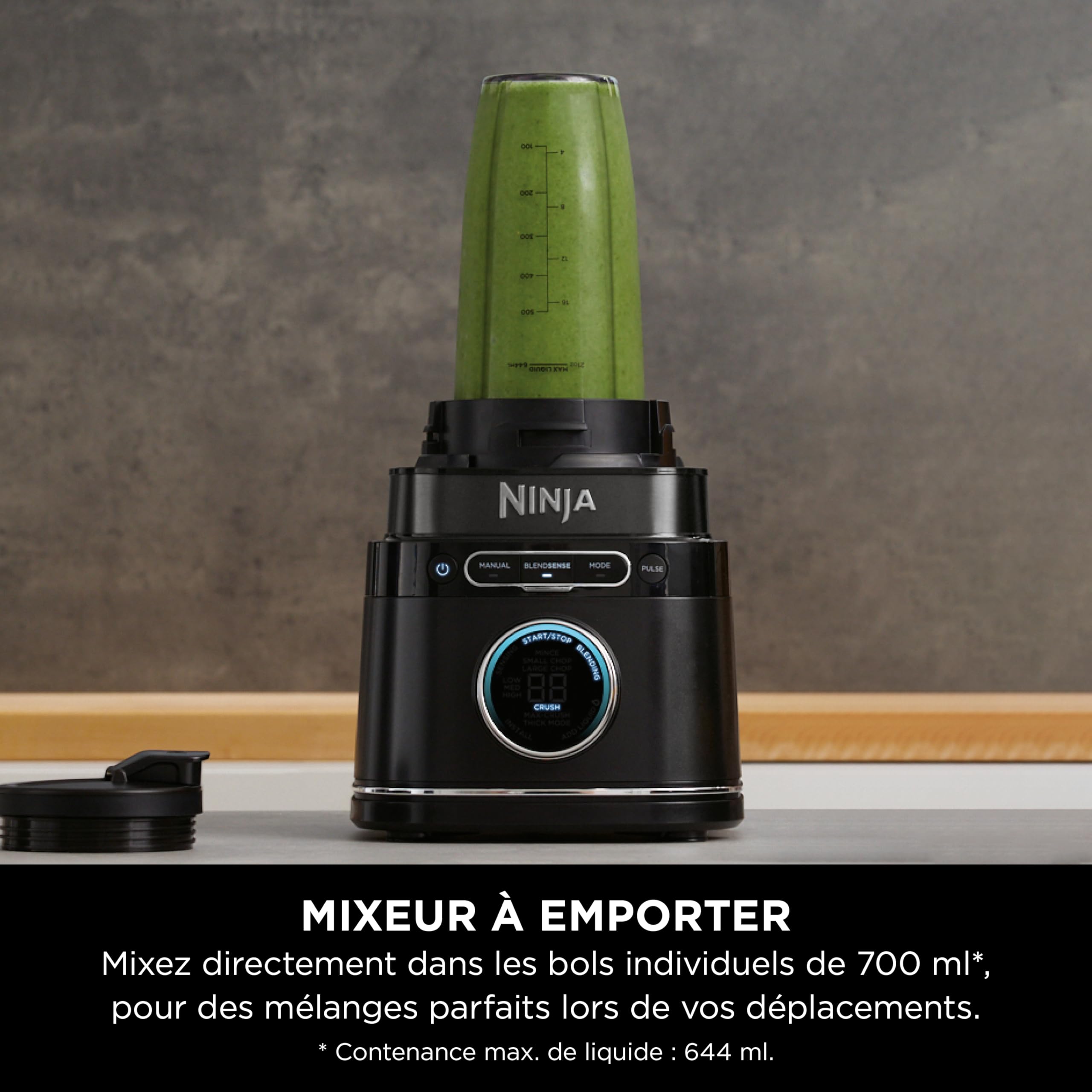 Ninja UltraCrush Mixeur Blender, 3 réglages de vitesse, 1,9L BP201EU