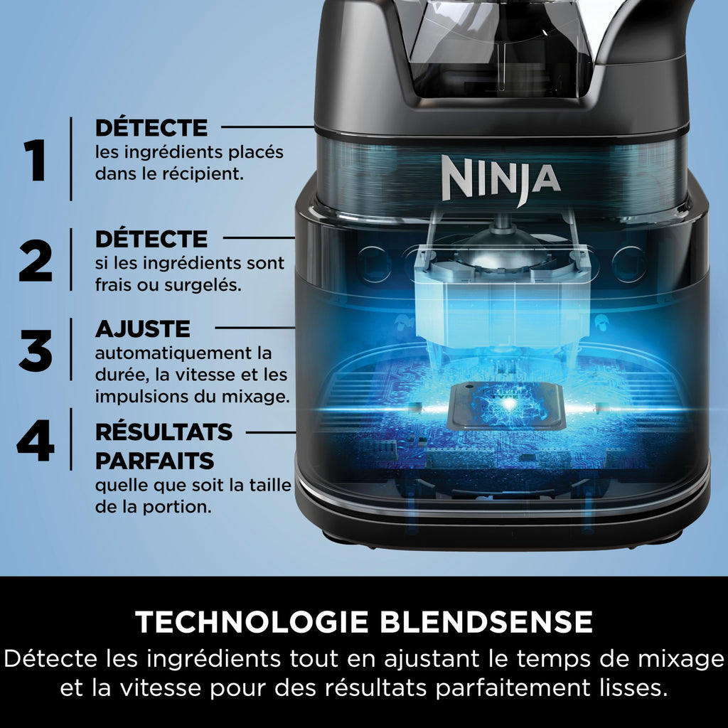 Ninja UltraCrush Mixeur Blender, 3 réglages de vitesse, 1,9L BP201EU