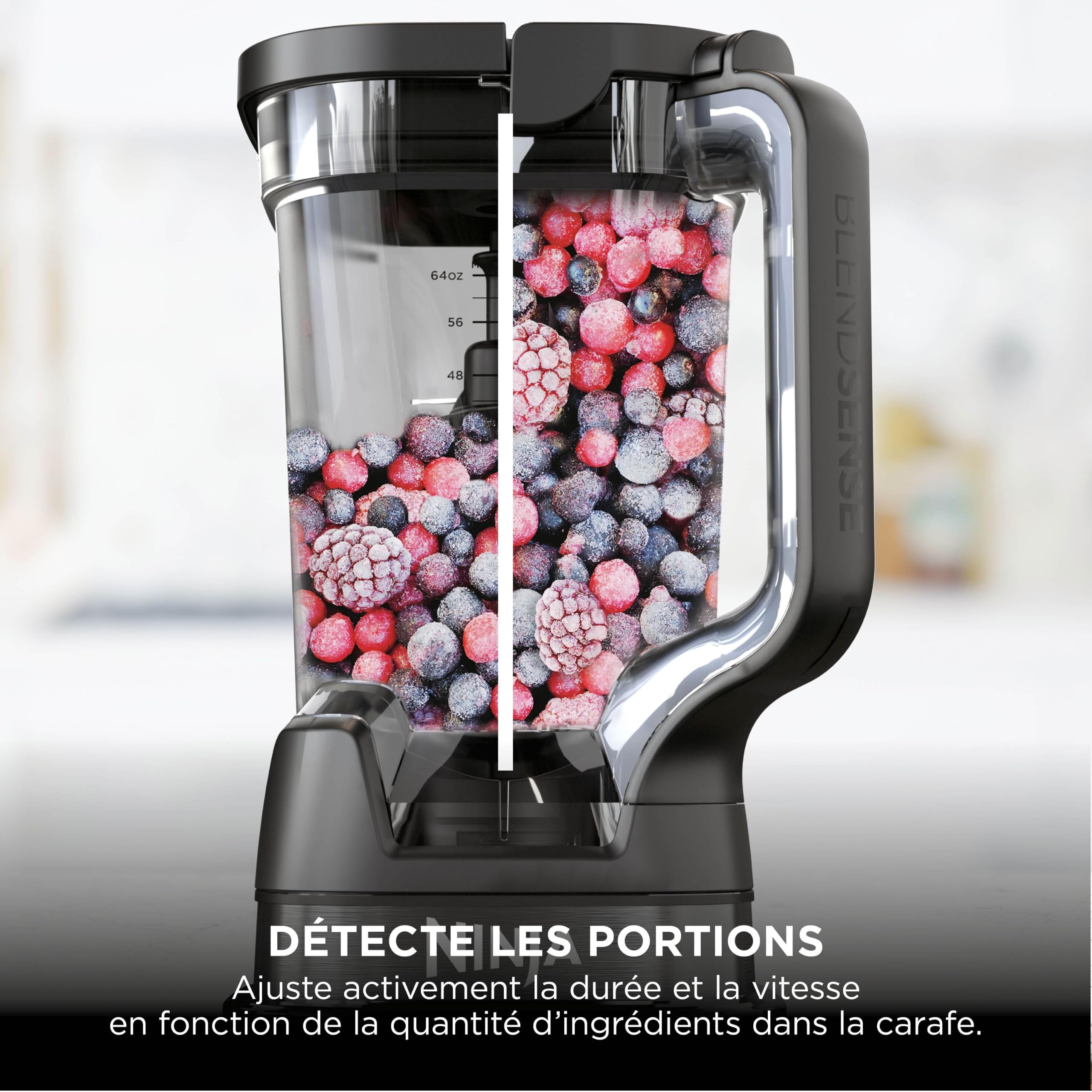 Ninja UltraCrush Mixeur Blender, 3 réglages de vitesse, 1,9L BP201EU