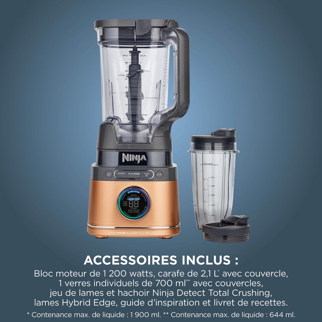 Ninja UltraCrush Mixeur Blender, 3 réglages de vitesse, 1,9L BP201EU