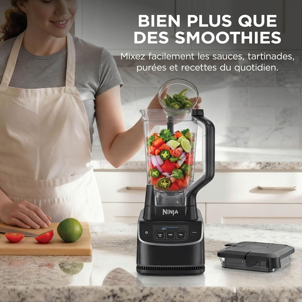 Ninja UltraCrush Mixeur Blender, 3 réglages de vitesse, 1,9L BP201EU