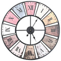 Horloge murale vintage XXL 60 cm
