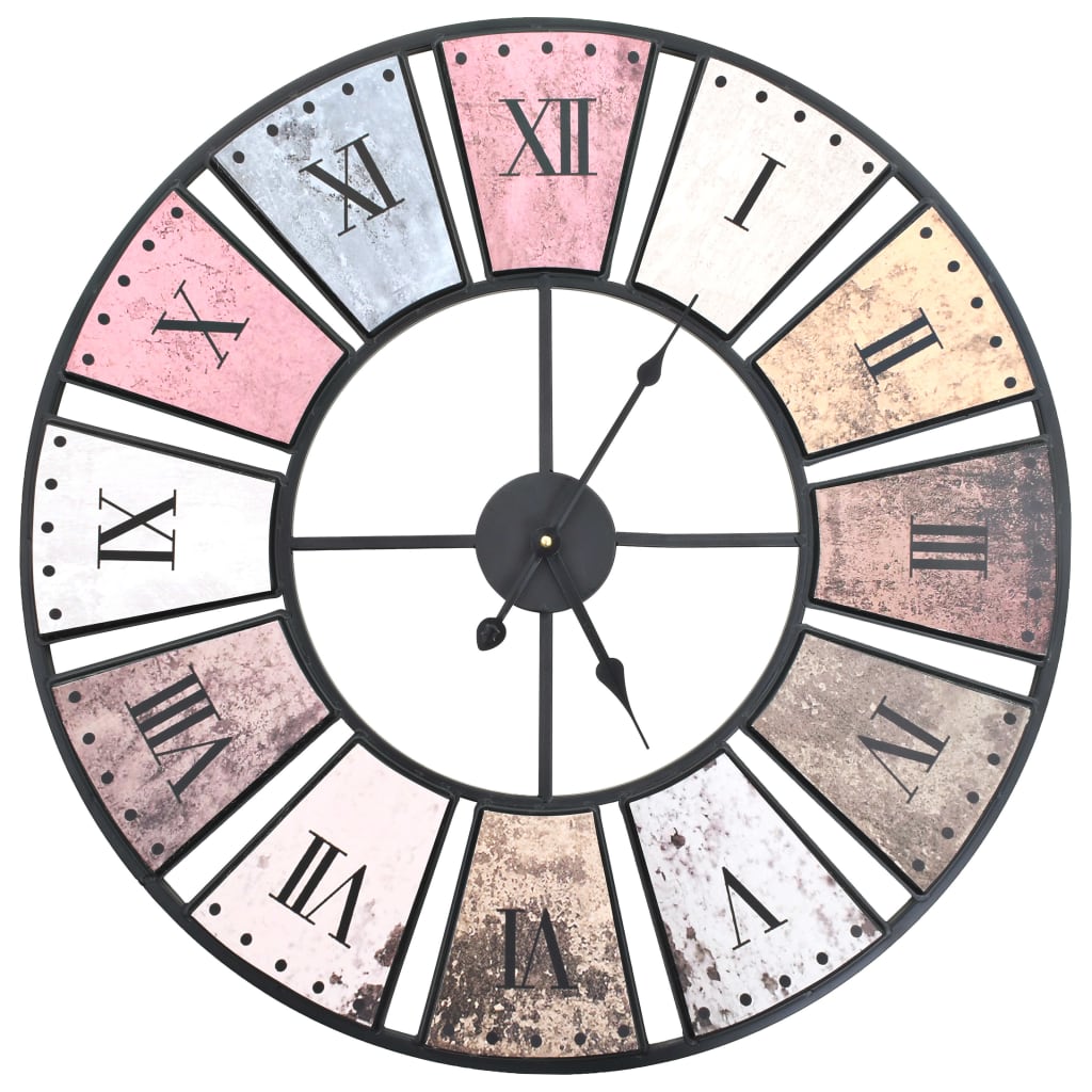 Horloge murale vintage XXL 60 cm