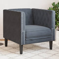 Canapé Chesterfield Avec Traversins Velours