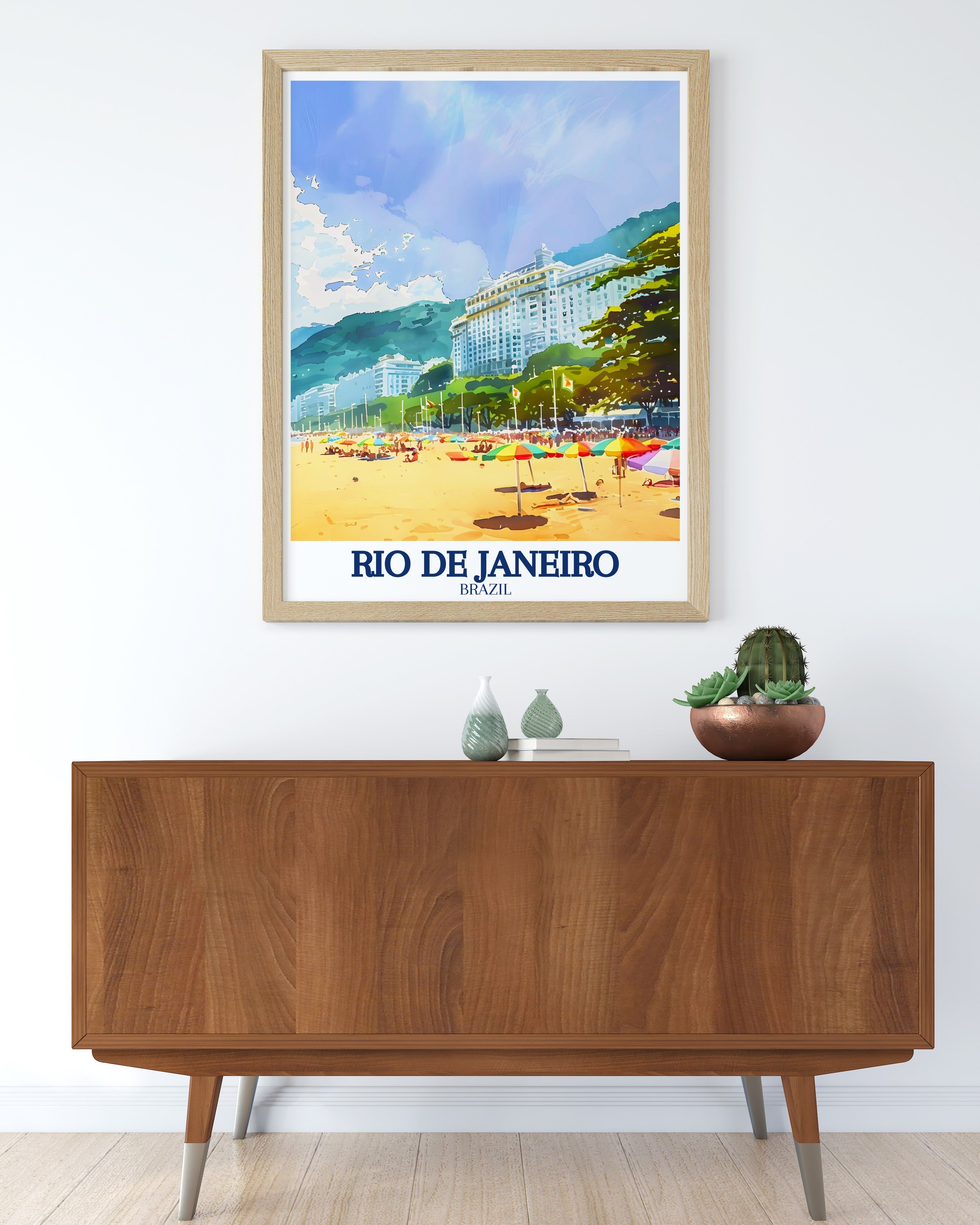 Affiche Rio De Janeiro - Copacabana Beach