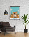 Seville Print - Seville Cathedral Wall Art - Spain Framed Art - Spain Vintage Poster