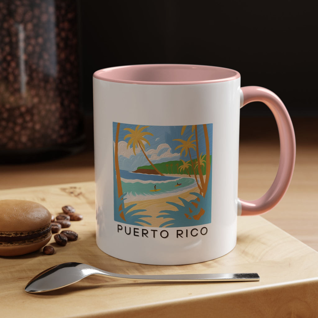 Mug Puerto Rico : Tasse Céramique - Design Artistique Inspiré de l'Île
