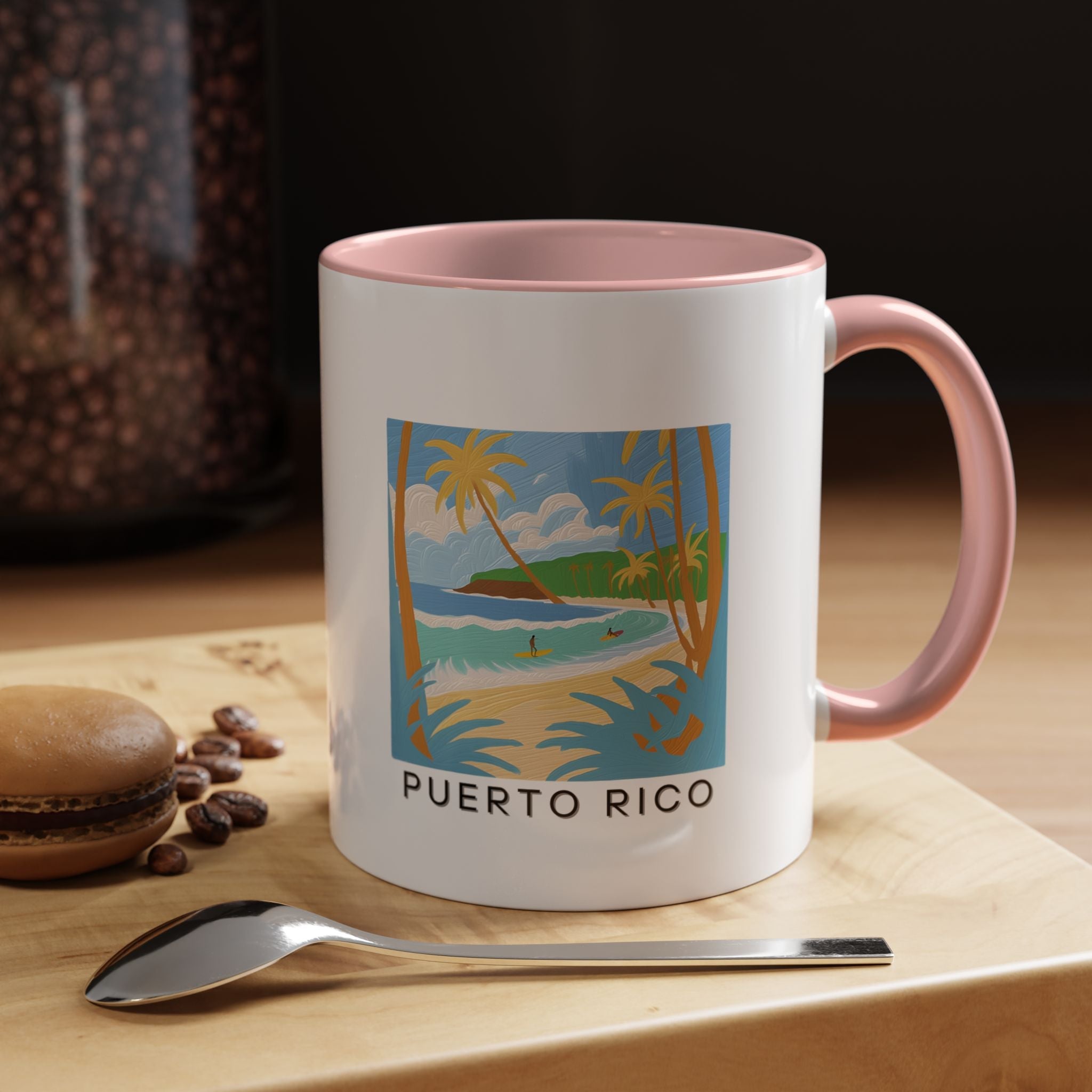 Mug Puerto Rico : Tasse Céramique - Design Artistique Inspiré de l'Île