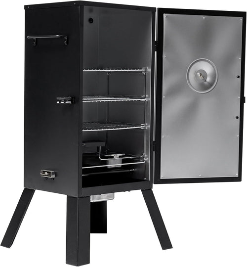 30 Inch Electric Vertical Smoker Analog Temperature-1
