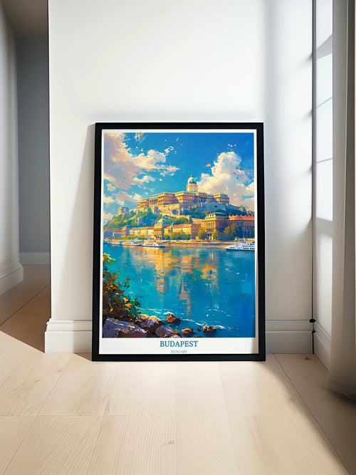 Póster Decorativo – Budapest, Ilustración de Viaje