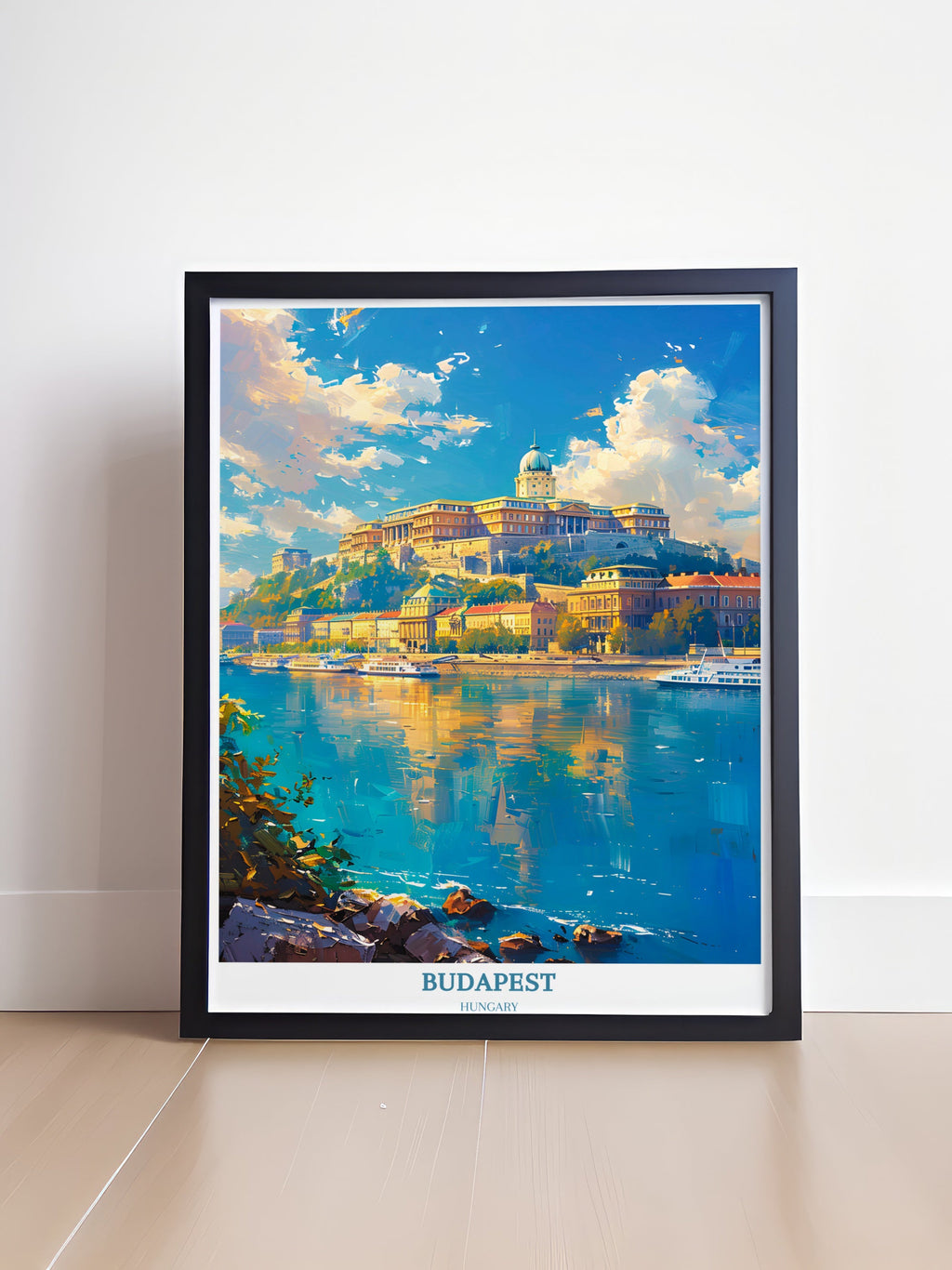Budapest Travel Print Wall Art Buda