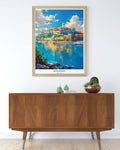 Budapest Travel Print Wall Art Buda