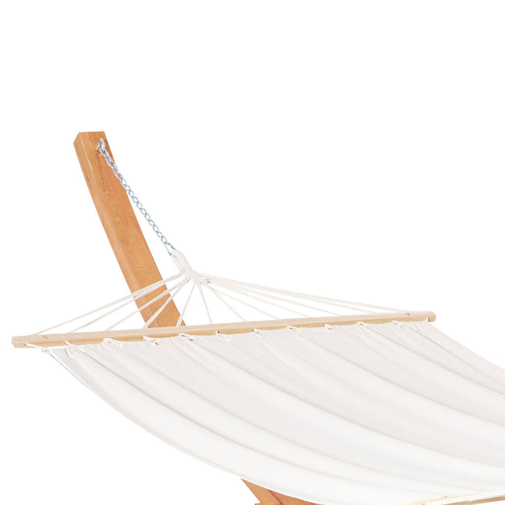Hamac de jardin avec support en bois