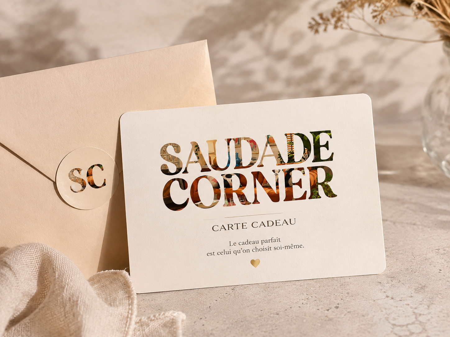Carte cadeaux  - Saudade corner
