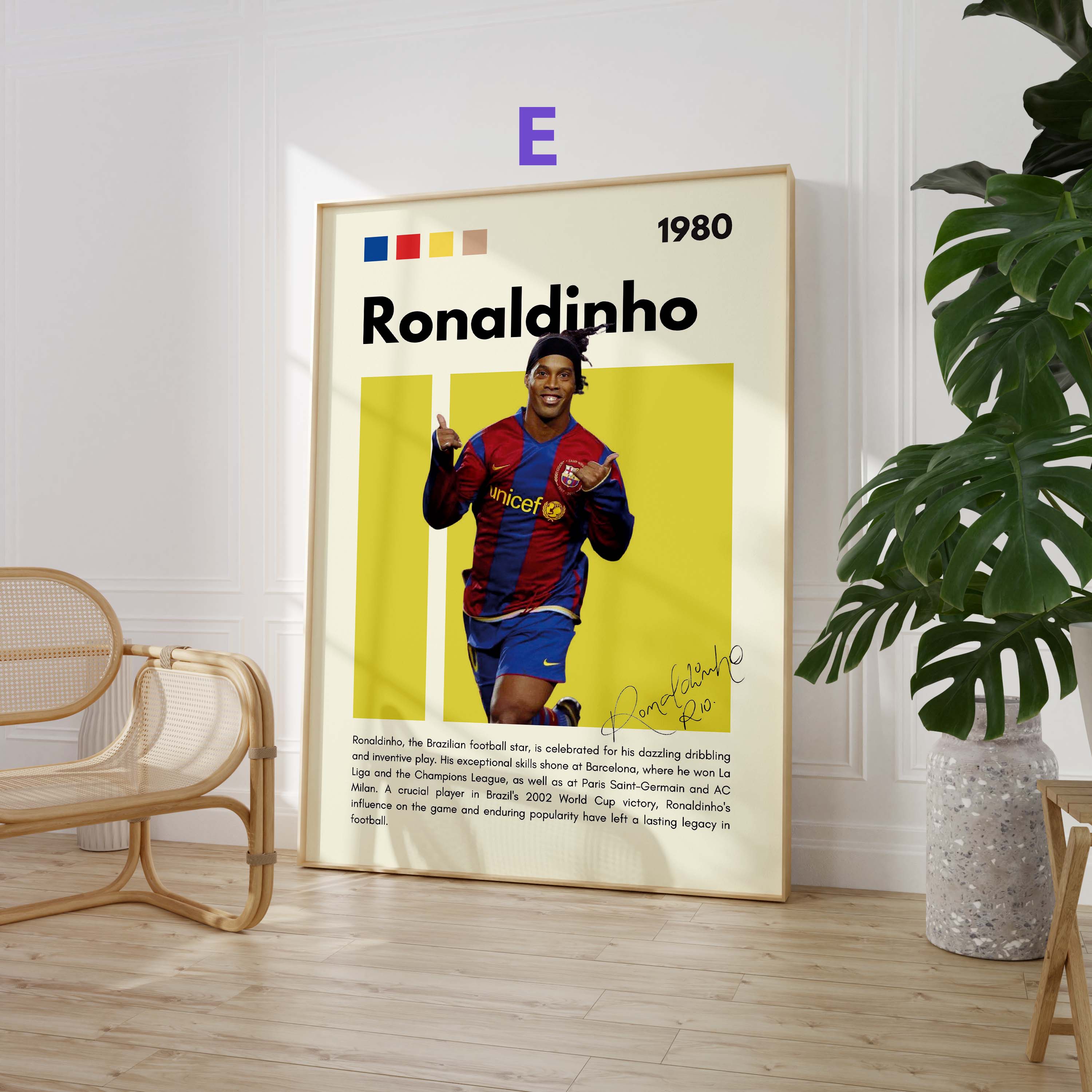 Affiches Premium - Légendes du football