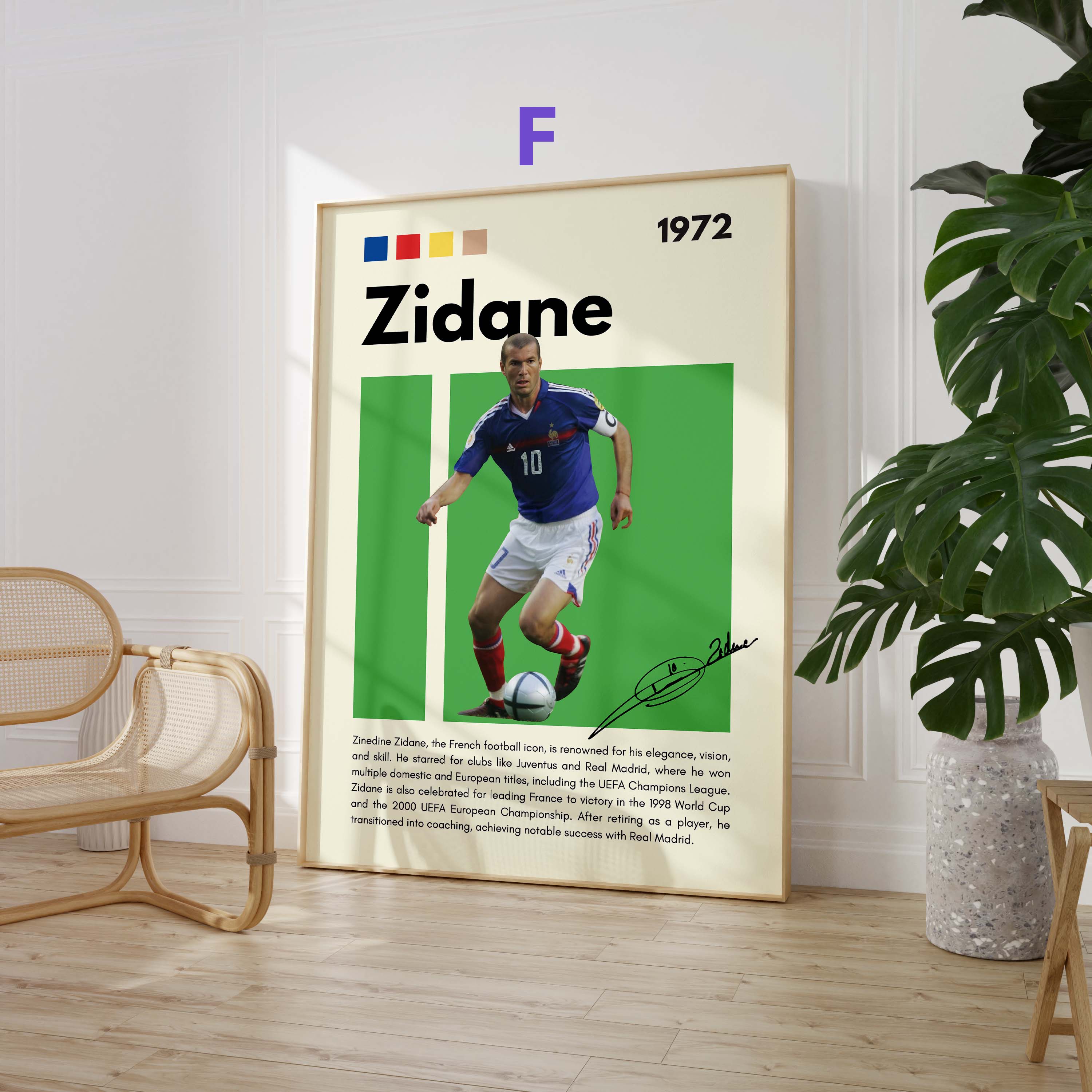 Affiches Premium - Légendes du football