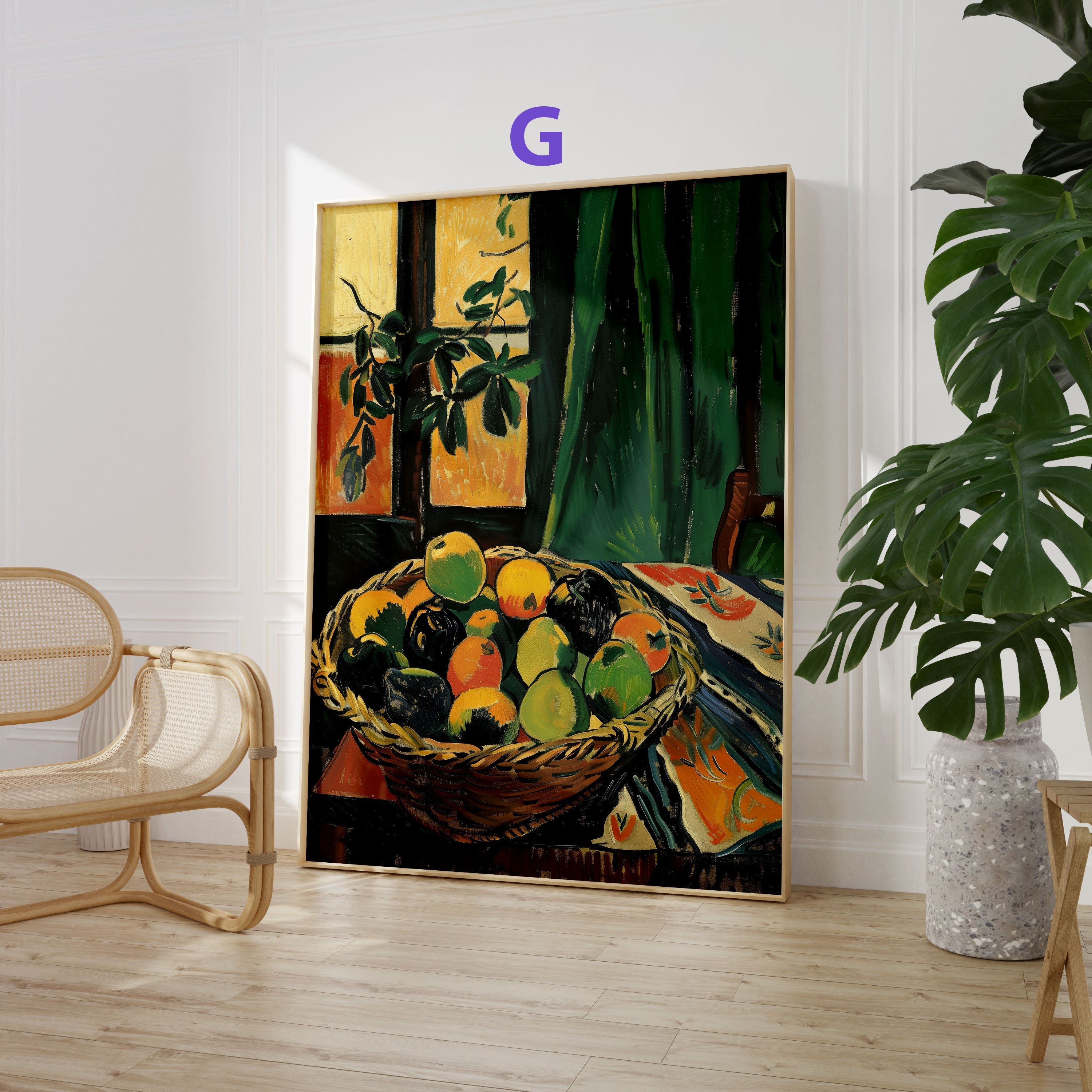 Landschaft Poster · Geschenkidee · Mediterrane Landschaften, Frauenporträts und Stillleben · Dekoprint ohne Rahmen