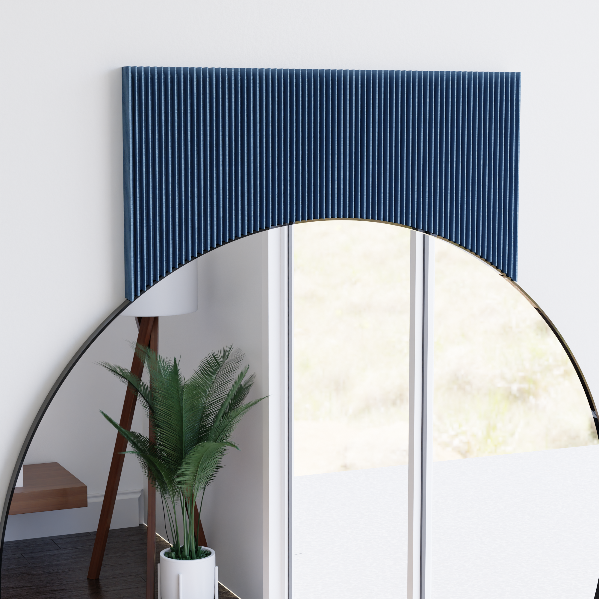 Miroir Décoratif – Design Solaire Artisanal