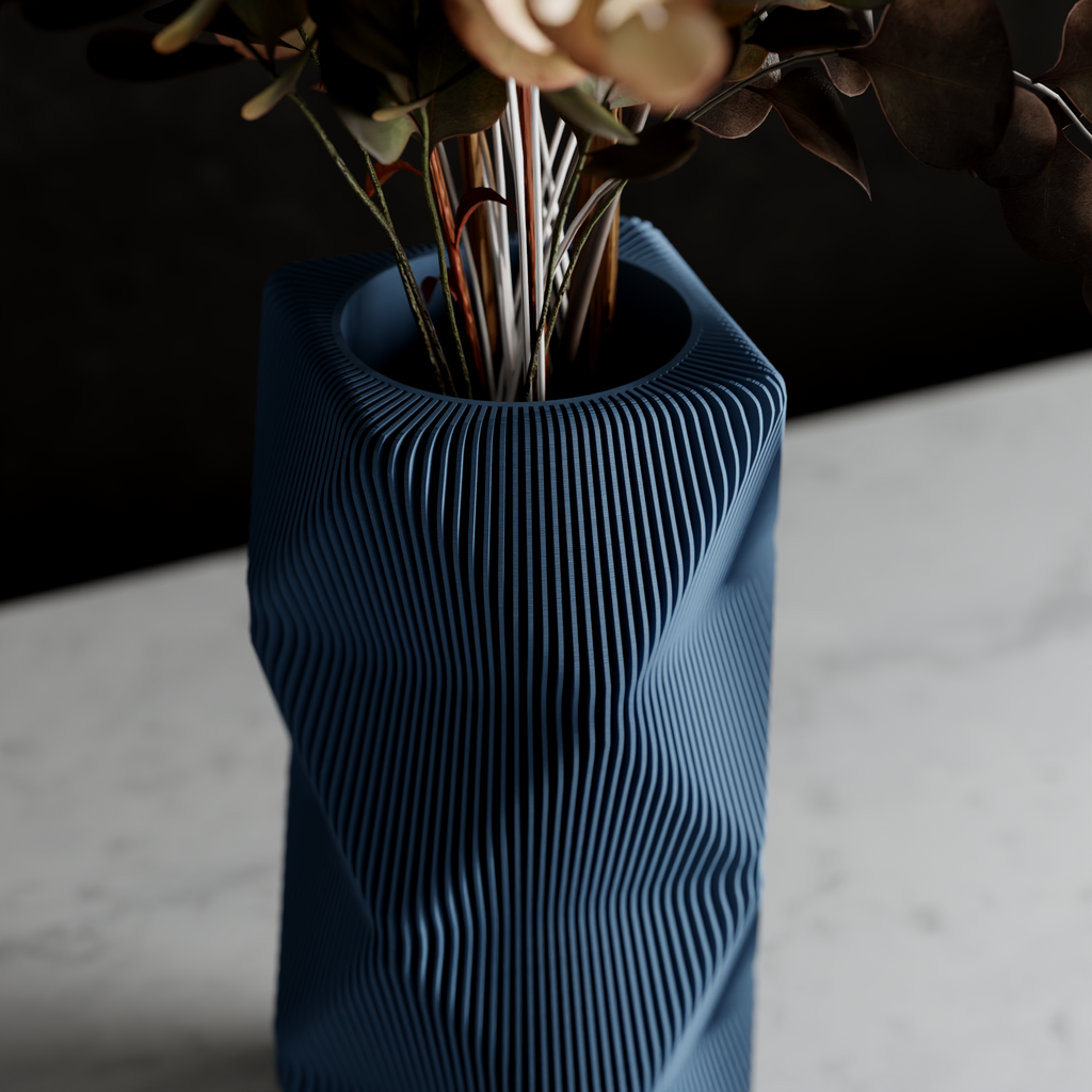 Vase Céramique – Forme Montagne Sculpturale
