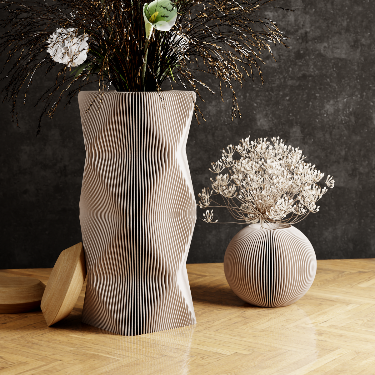 Vase Céramique – Forme Montagne Sculpturale