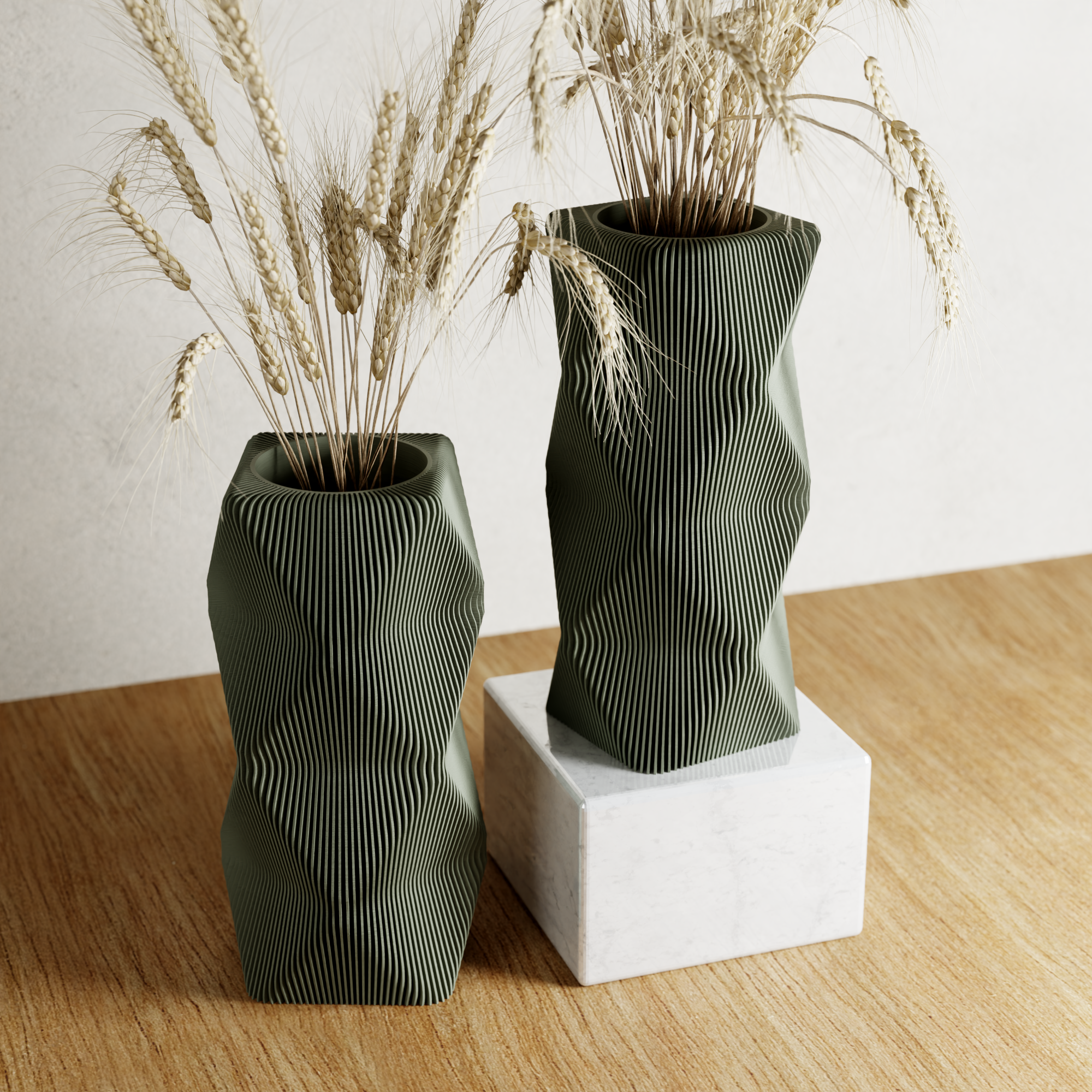 Vase Céramique – Forme Montagne Sculpturale