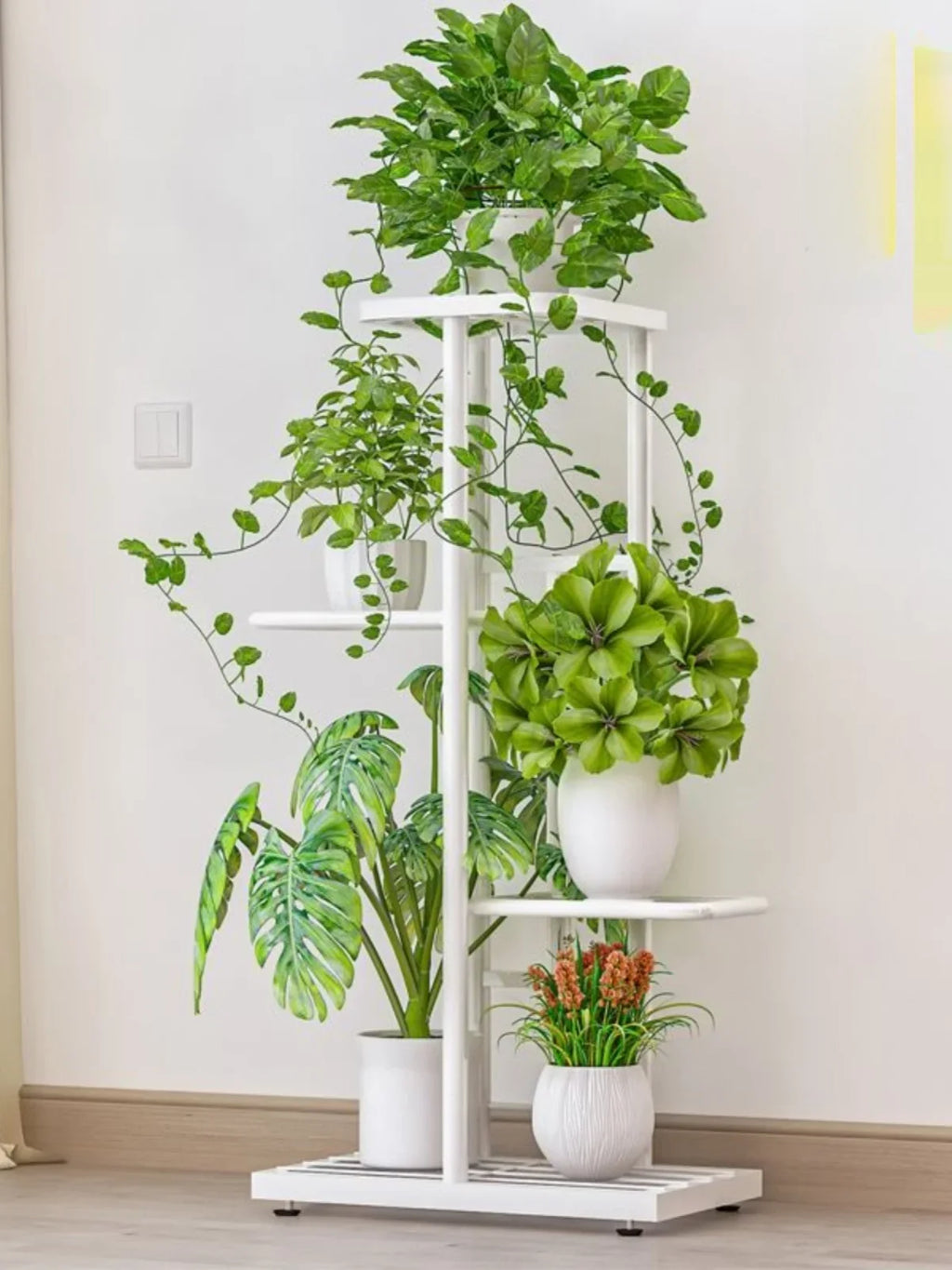 Plant Stands as Sculptures of Greenery-2