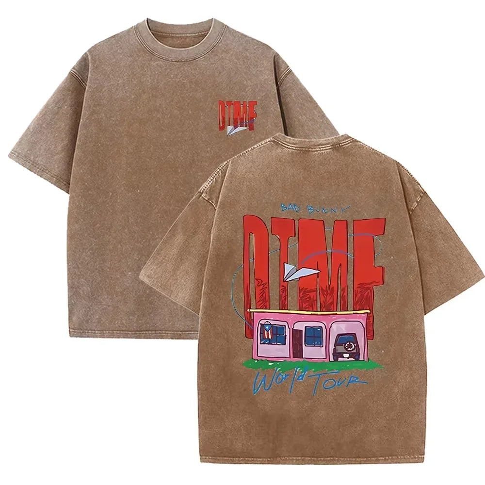 T-shirt Bad Bunny DTMF World Tour