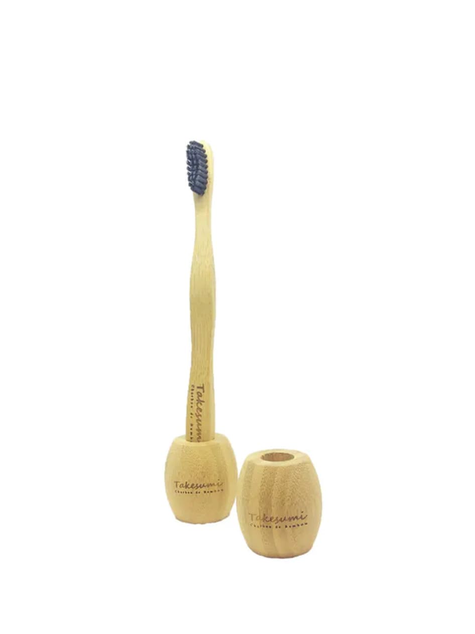 Porte-Brosse à dents en bambou