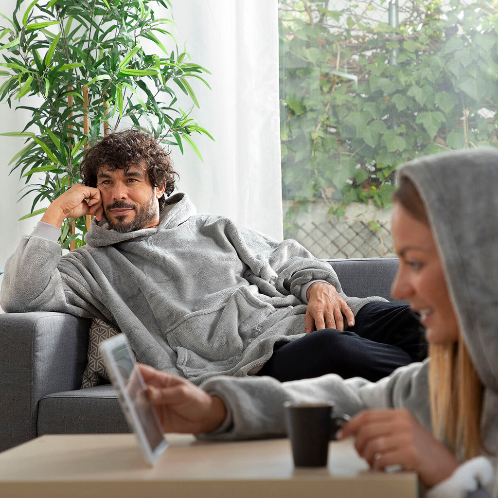 Plaid-Sweat Oversize à Capuche Swug InnovaGoods