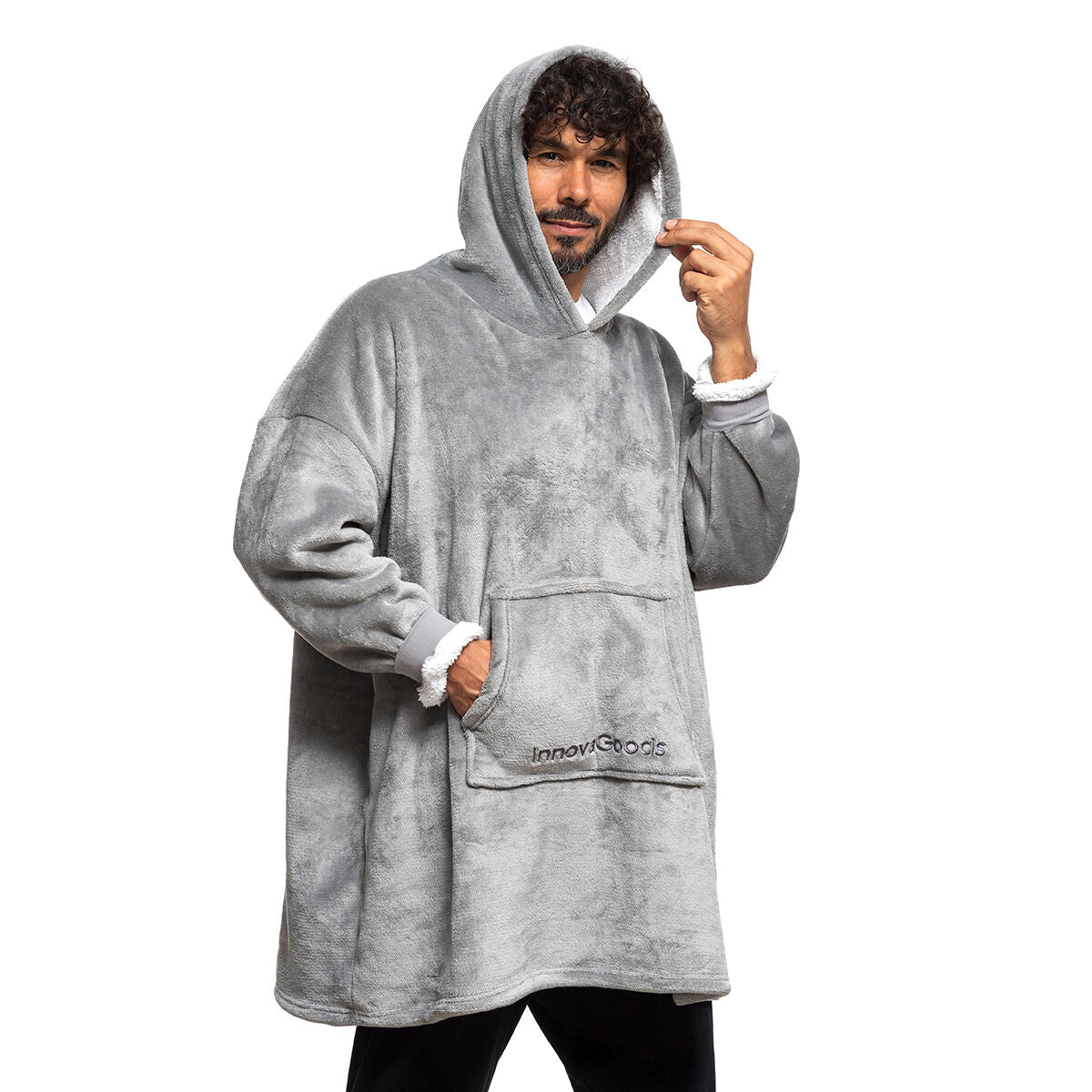 Plaid-Sweat Oversize à Capuche Swug InnovaGoods