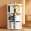 Étagère d'angle rotative 360° blanche