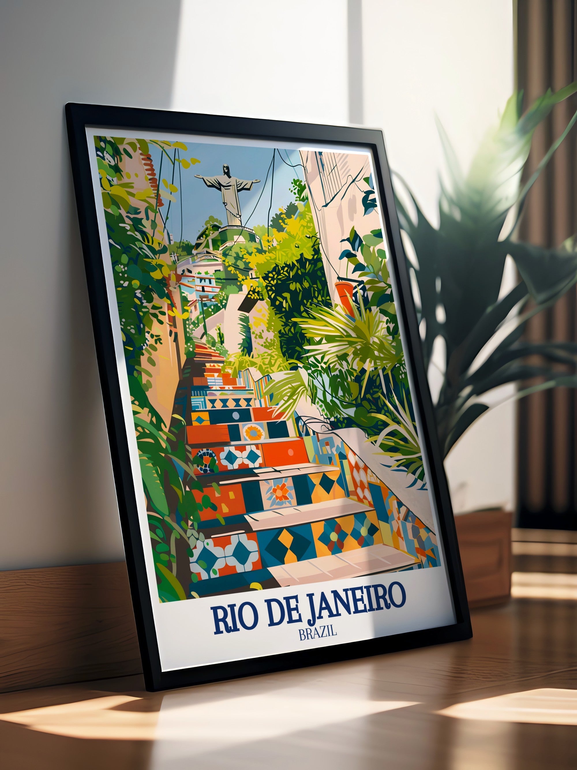 Affiche Rio De Janeiro - Selarón Staircase